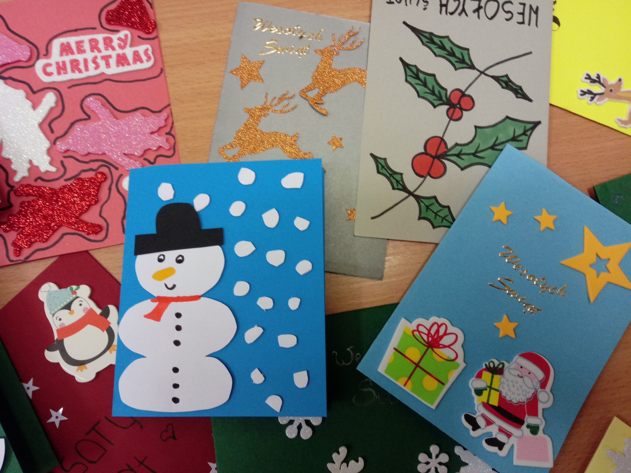 Finał akcji wysyłania kartek świątecznych dla chorych dzieci – XII 2023