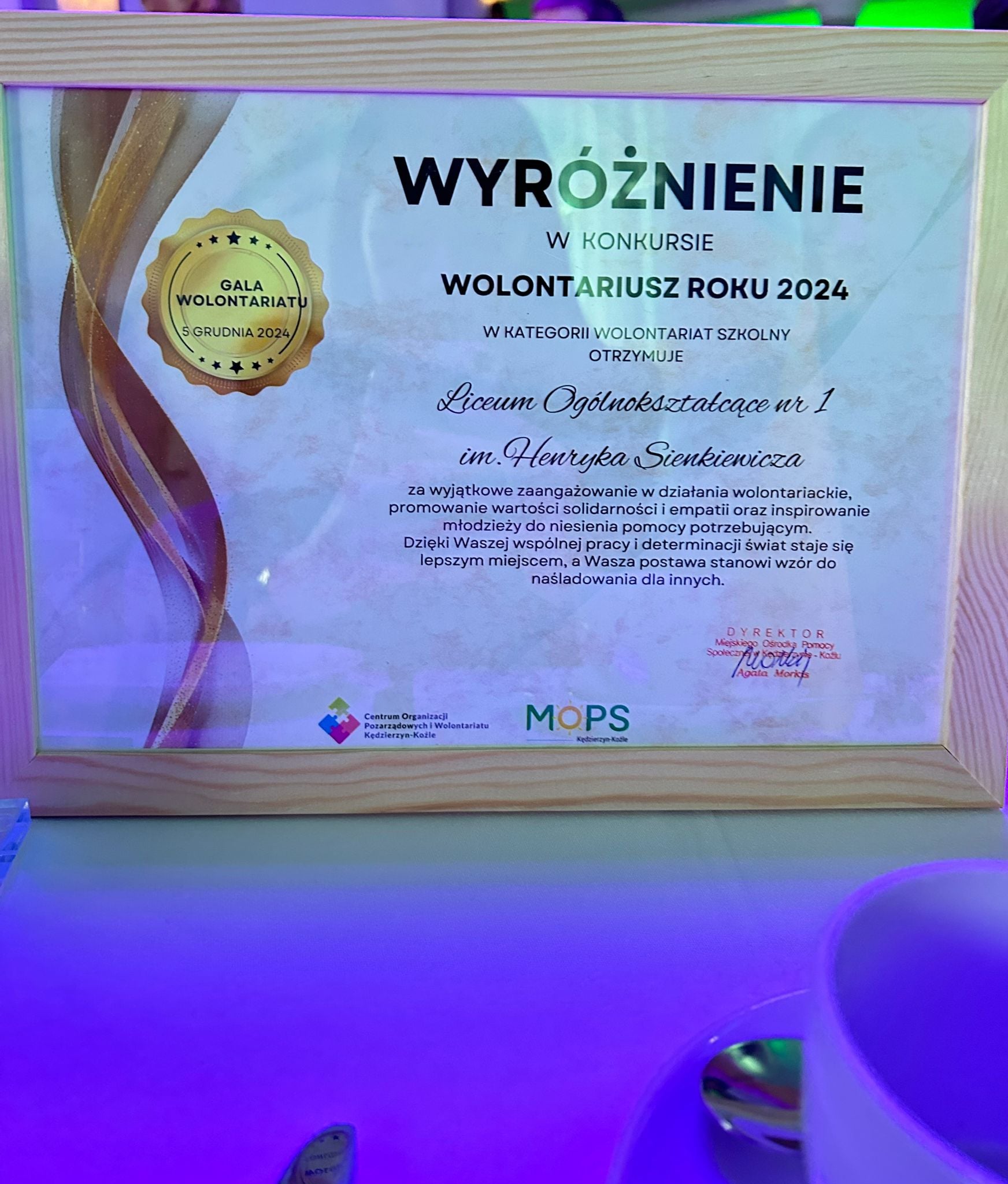 Gala Wolontariusza roku 2024