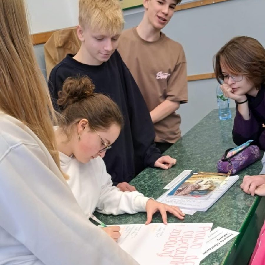 Projekt „MAM PRAWO DO…” w I LO, 27.11.2025